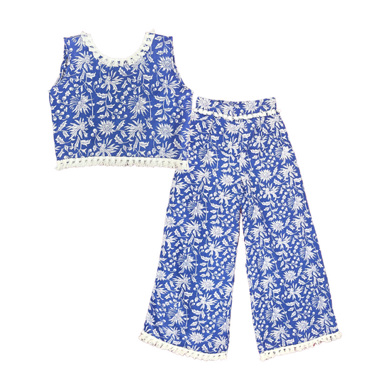 Fringe and Floral Ensemble